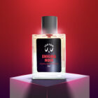 the new u,u enigma noir perfume botte