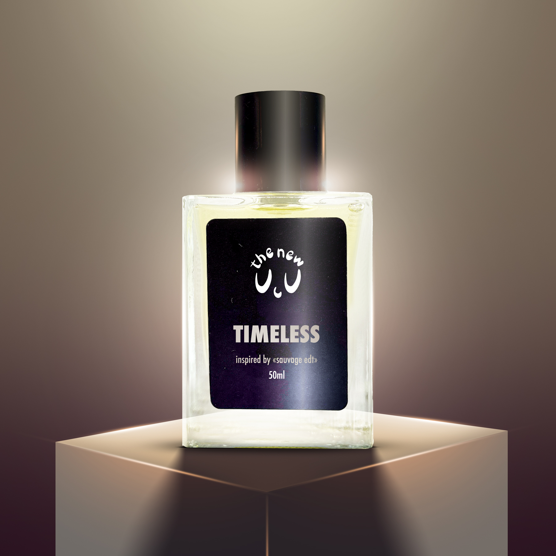 the new u,u decent man perfume botte timeless inspired by sauvage edt